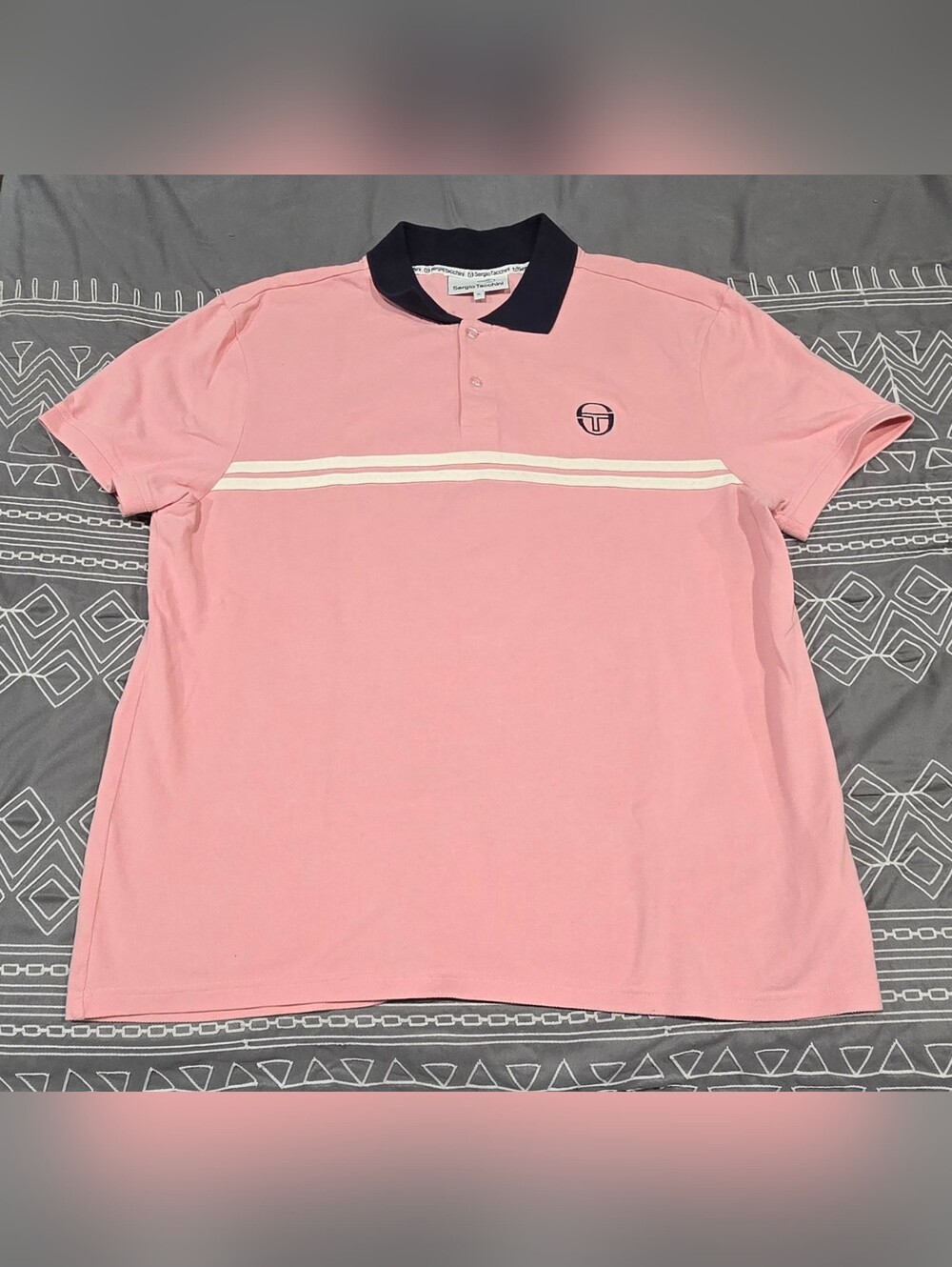 SOLD!!!!!!  Sergio Tacchini Men's Supermac Polo Shirt Size XL